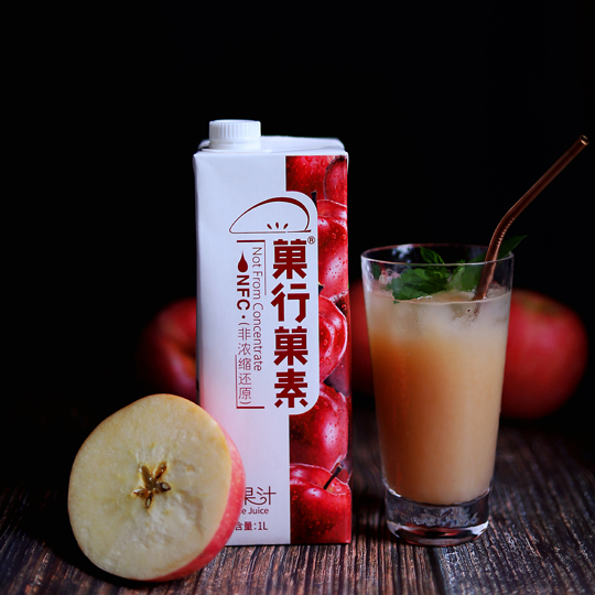 菓行菓素NFC苹果汁 1L